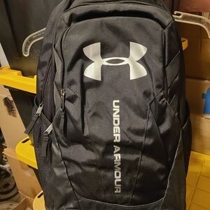 Under Armour Hustle 3.0 Black Backpack for Men